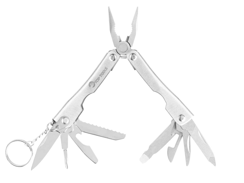 Kliešte multifunkčné, 10 ks náradia, TopTools