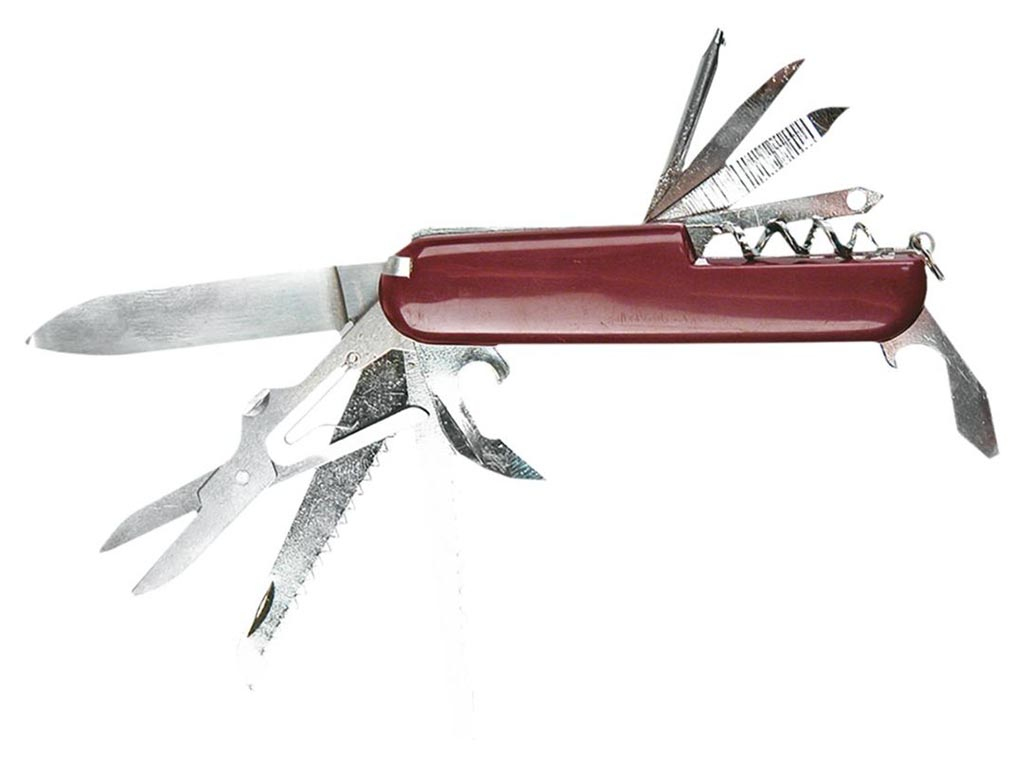 Nôž vreckový, multifunkčný, TopTools