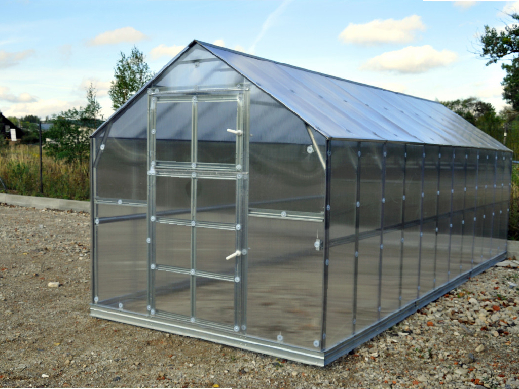 Skleník záhradný z polykarbonátu Gardentec H