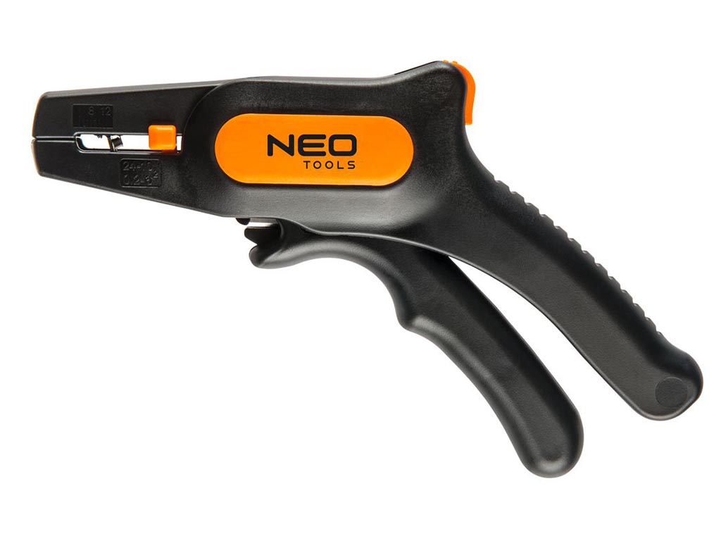 Kliešte na sťahovanie izolácie do 2 mm a konektory, NEO tools