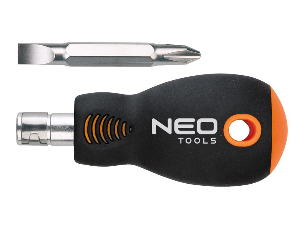 Skrutkovač obojstranný PH+plochý, NEO tools