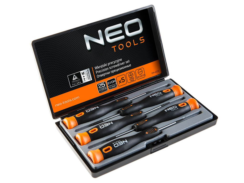 Súprava mini skrutkovačov PH, PL, NEO tools