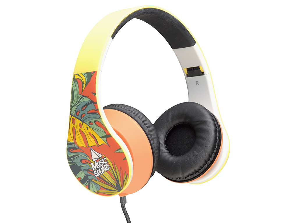 Slúchadlá MUSIC SOUND s hlavovým mostom, kolekcia 2018, vzor 5