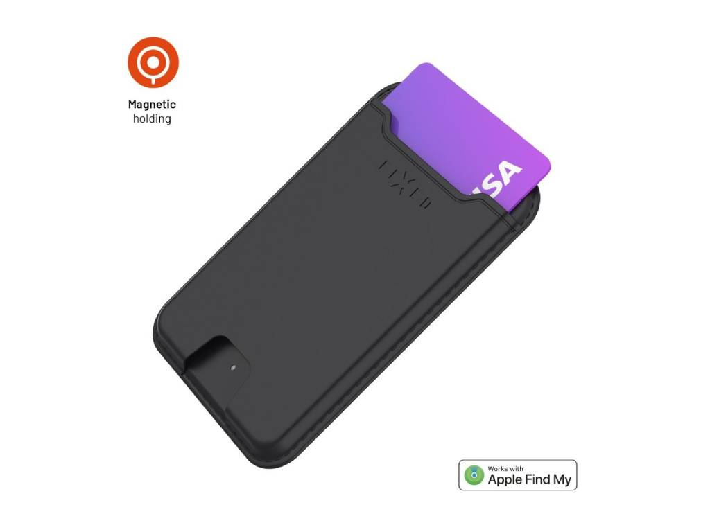 Kožená peňaženka Smile Wallet so smart trackerom FIXED Smile s motion senzorom