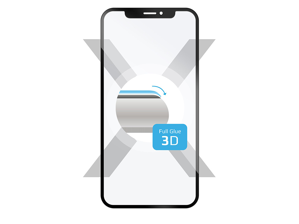 Ochranné tvrzené sklo FIXED 3D Full-Cover pro Samsung Galaxy
