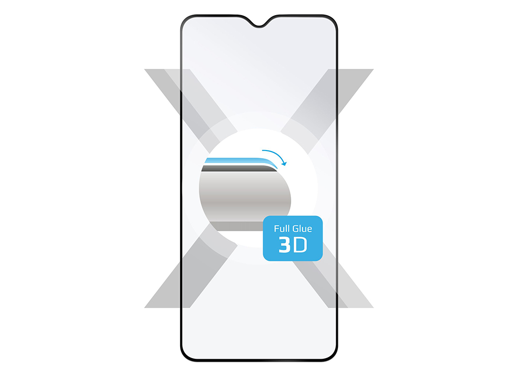 Ochranné tvrzené sklo FIXED 3D Full-Cover pro Xiaomi Redmi