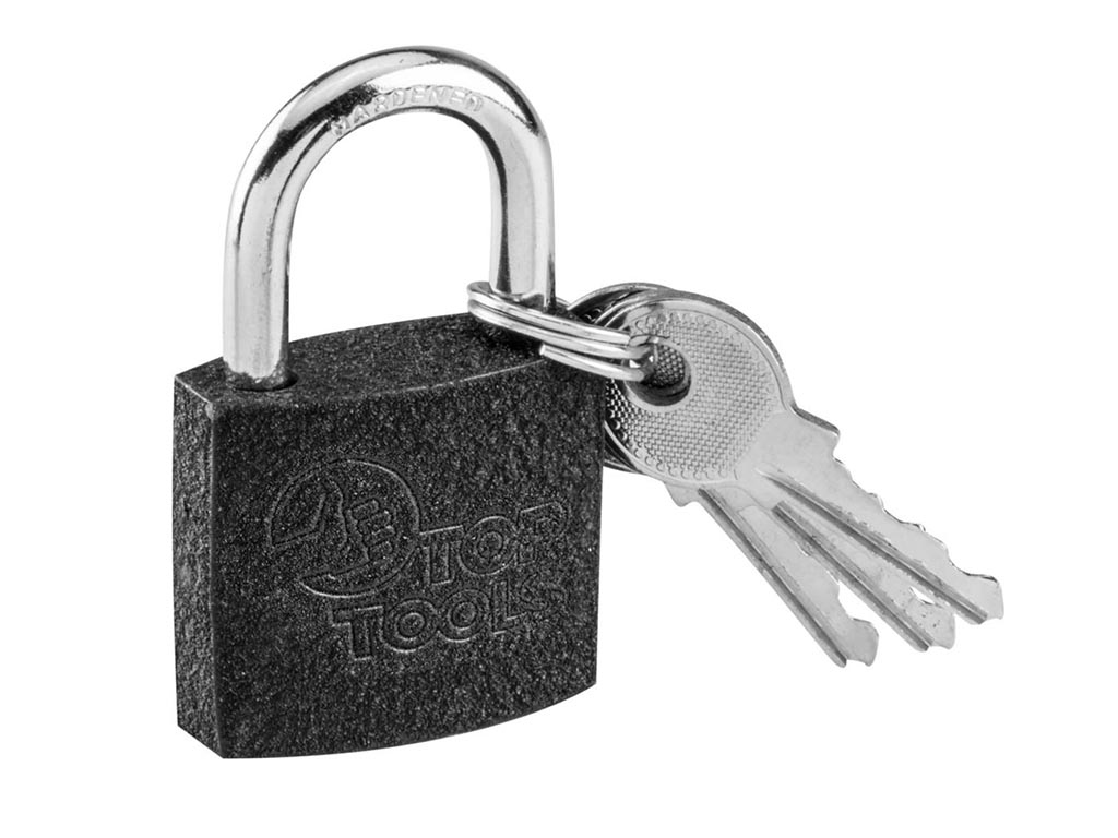 Zámok visiaci, 3 kľúče, TopTools