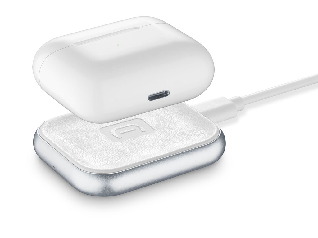 Bezdrôtová nabíjačka Cellularline Power Base pre slúchadlá Apple
