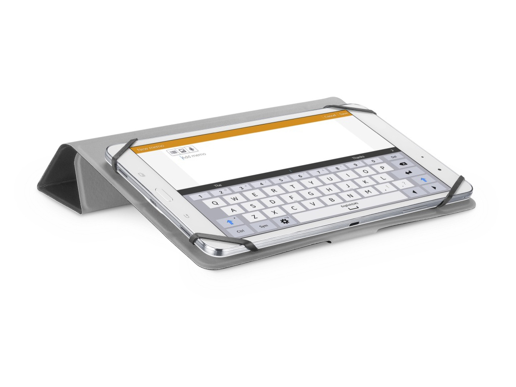 Univerzálne tabletové púzdro so stojanom Cellularline CLICKCASE