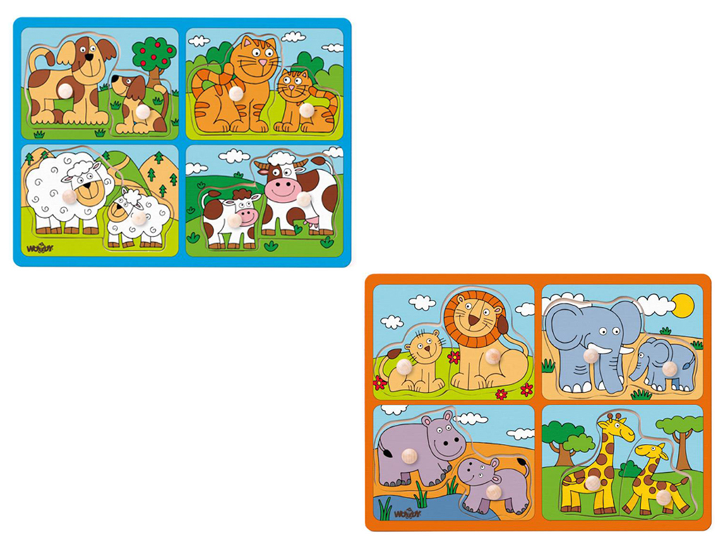 Puzzle s úchytmi pre najmenších