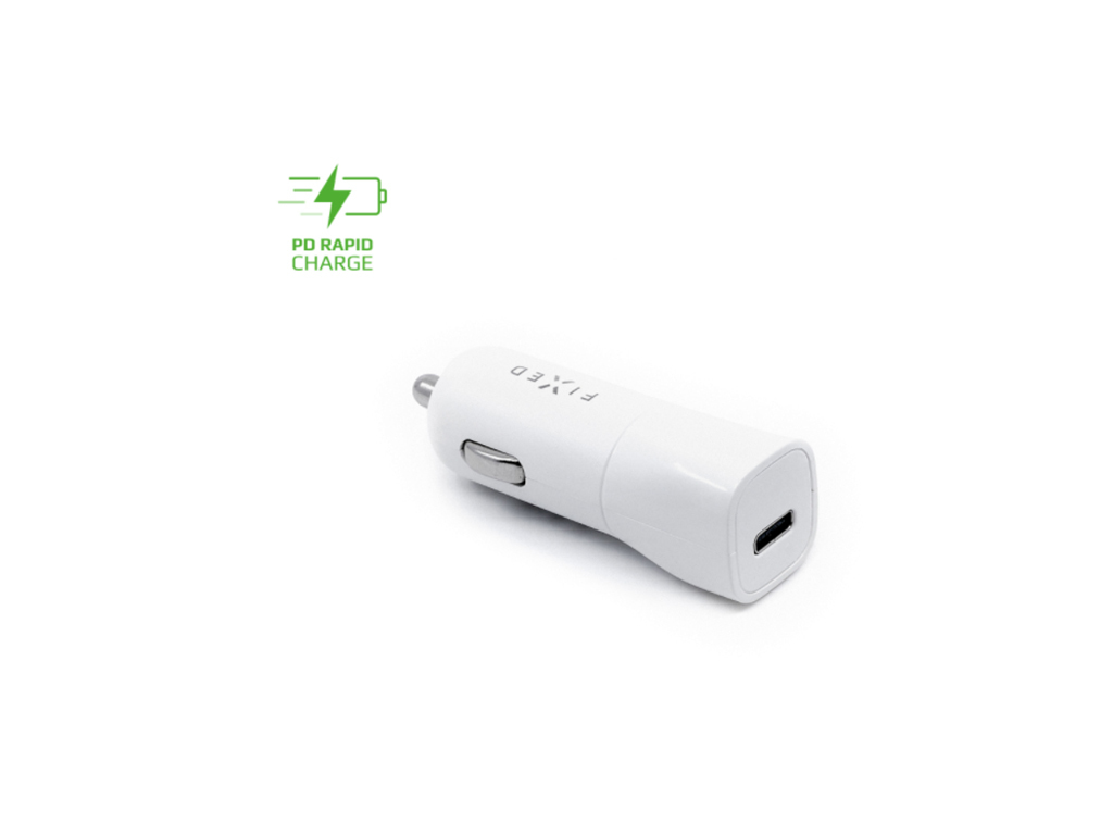 Autonabíjačka FIXED s USB-C výstupom a podporou PD, 18W