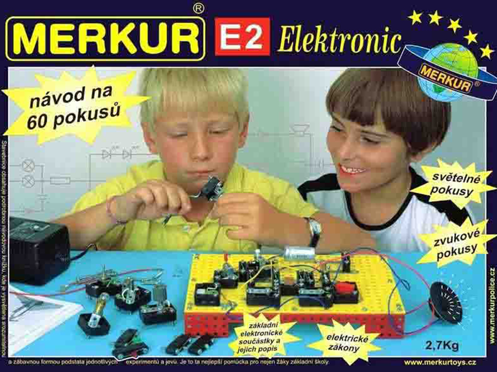 Merkúr stavebnice E2 elektronic