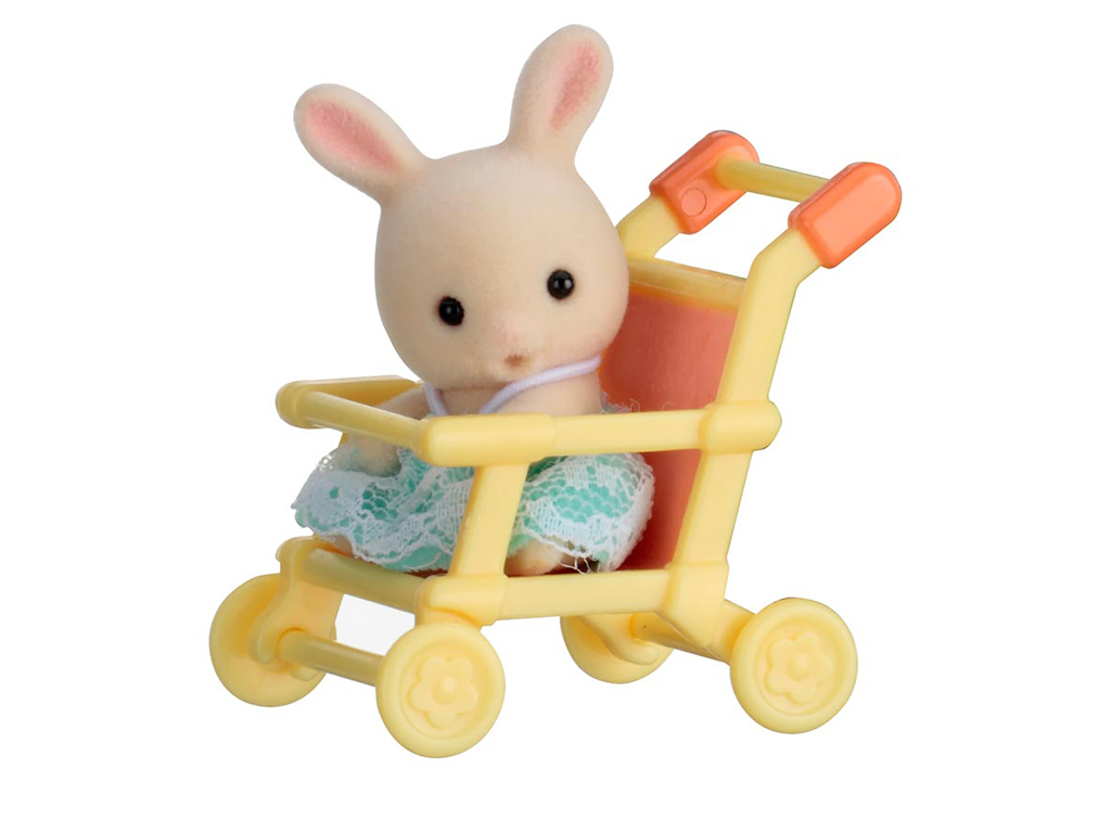 Baby príslušenstvo - králik v kočíku