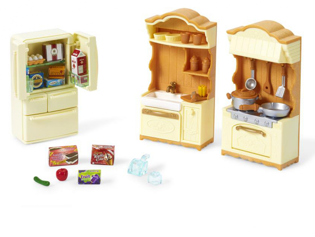Set - kuchynská linka s chladničkou