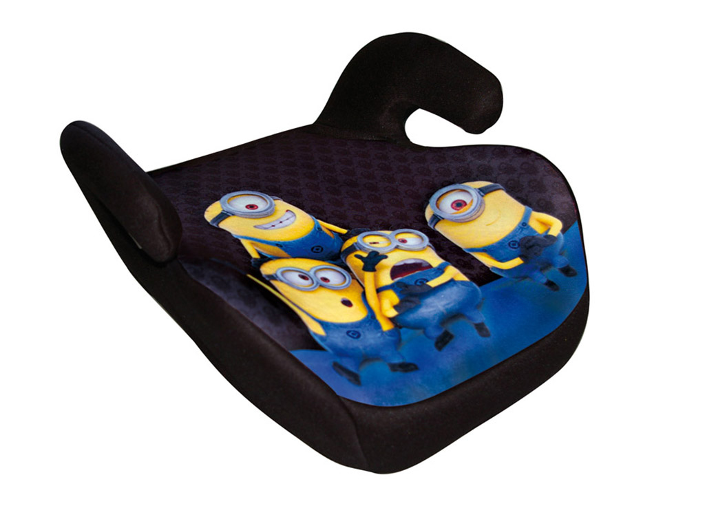 Bezpečnostný podsedák do auta "Mimoni"