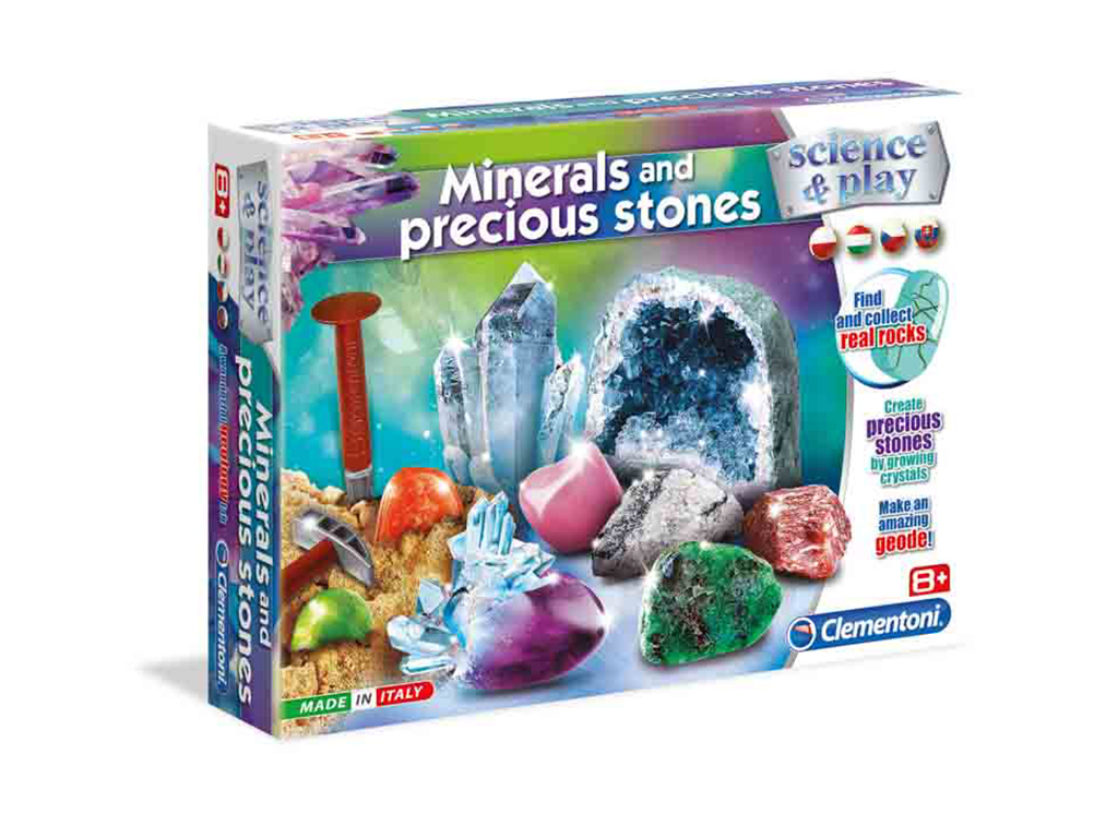 Detské laboratórium - Výroba kameňov a minerálov