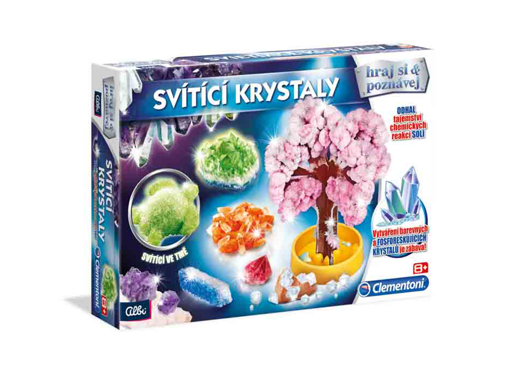Detské laboratórium - Výroba svietiacich kryštálov
