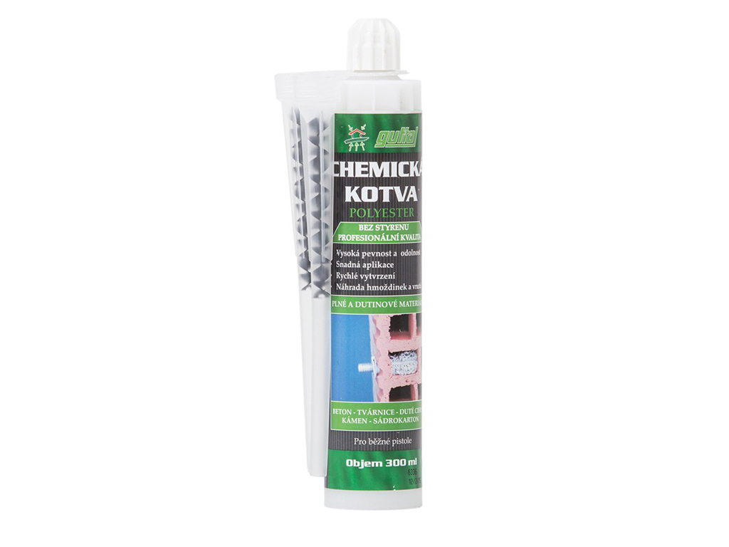 PREPÁROVAŤ | Kotva chemická bez styrénu POLYESTER SF, GUTTA