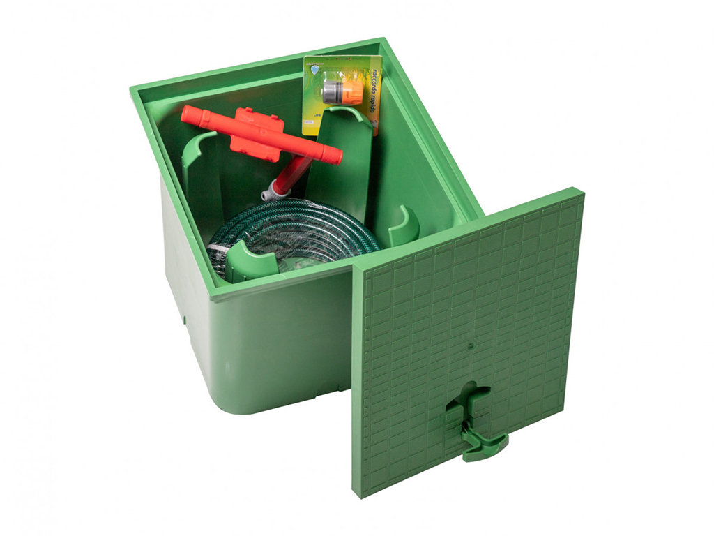 Šachta so záhradnou hadicou PIPE CUBE, GUTTA