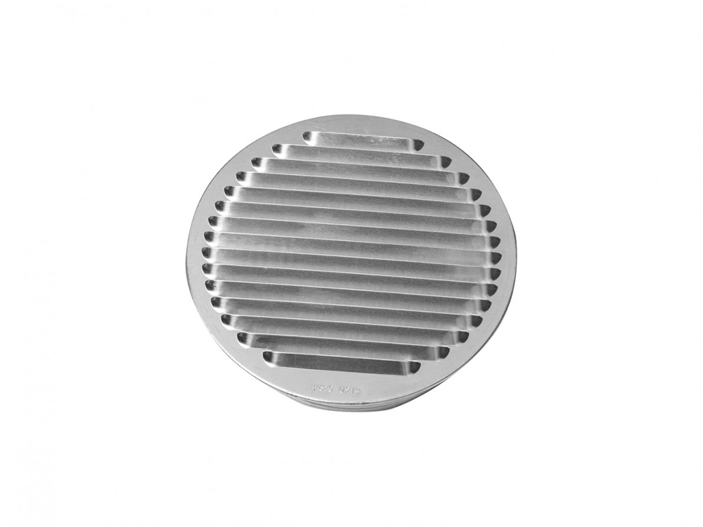 Mriežka ventilačná guľatá, hliníková, GUTTA