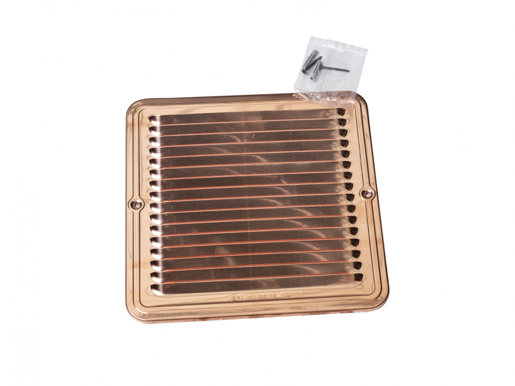 Mriežka ventilačná hrantá, medená, GUTTA