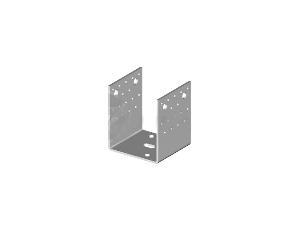 Pätka profil U, široký bez prelisu, pozinkovaný