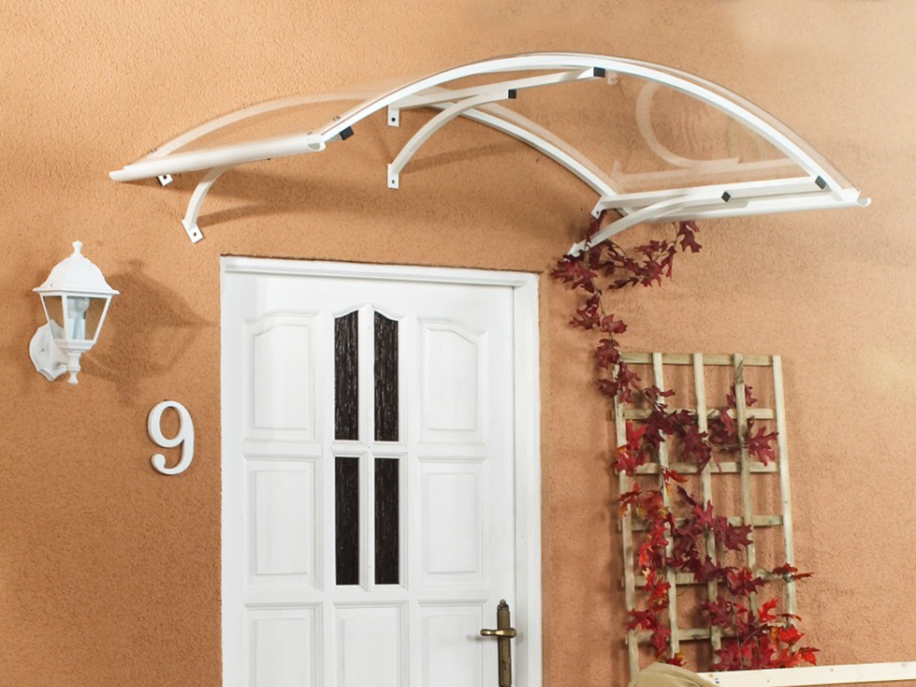 Strieška vchodová LanitPlast LEO, hliník