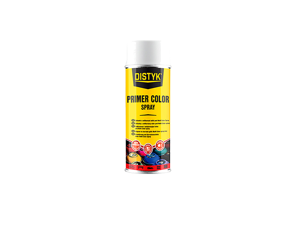 Základný náter v spreji Primer Color Spray DISTYK, Den Braven