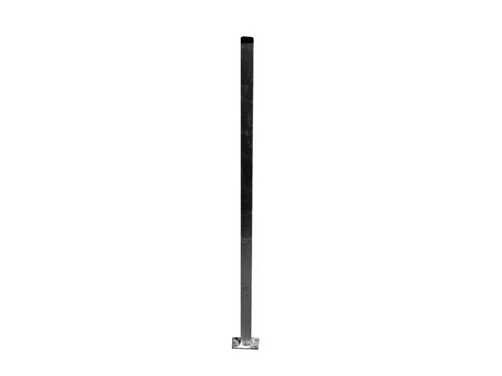 Stĺpik plotový z jacklu 60x40 mm, s doskou bez povrchovej úpravy