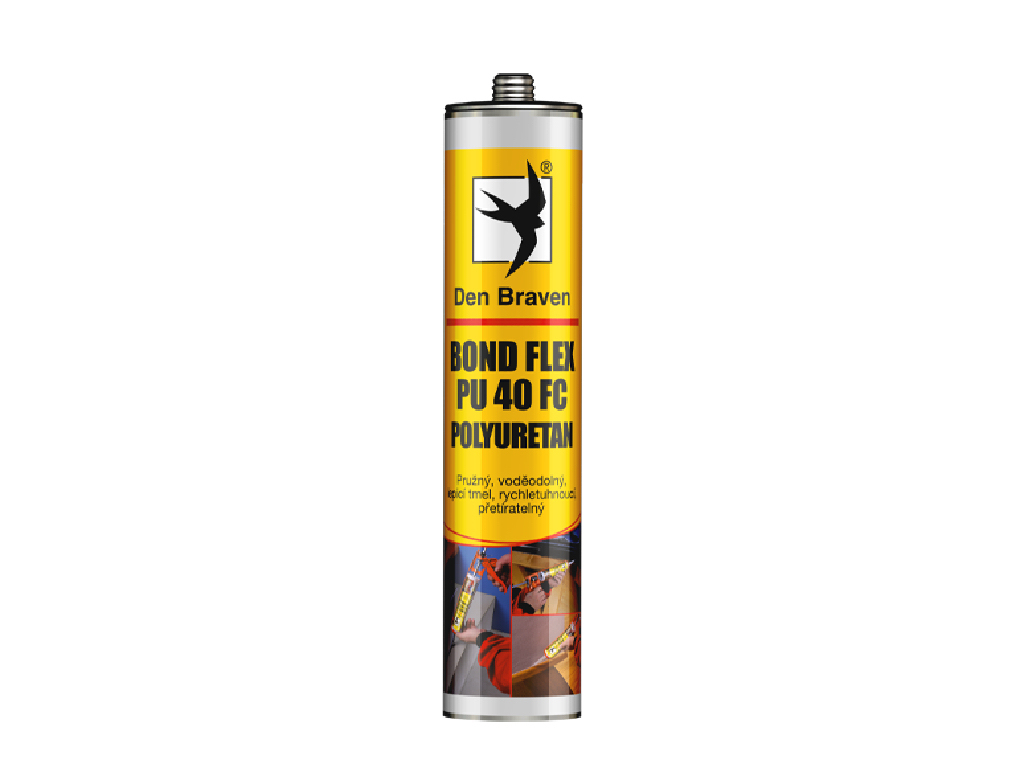 Tmel polyuretánový, Bond Flex 40 FC, Den Braven