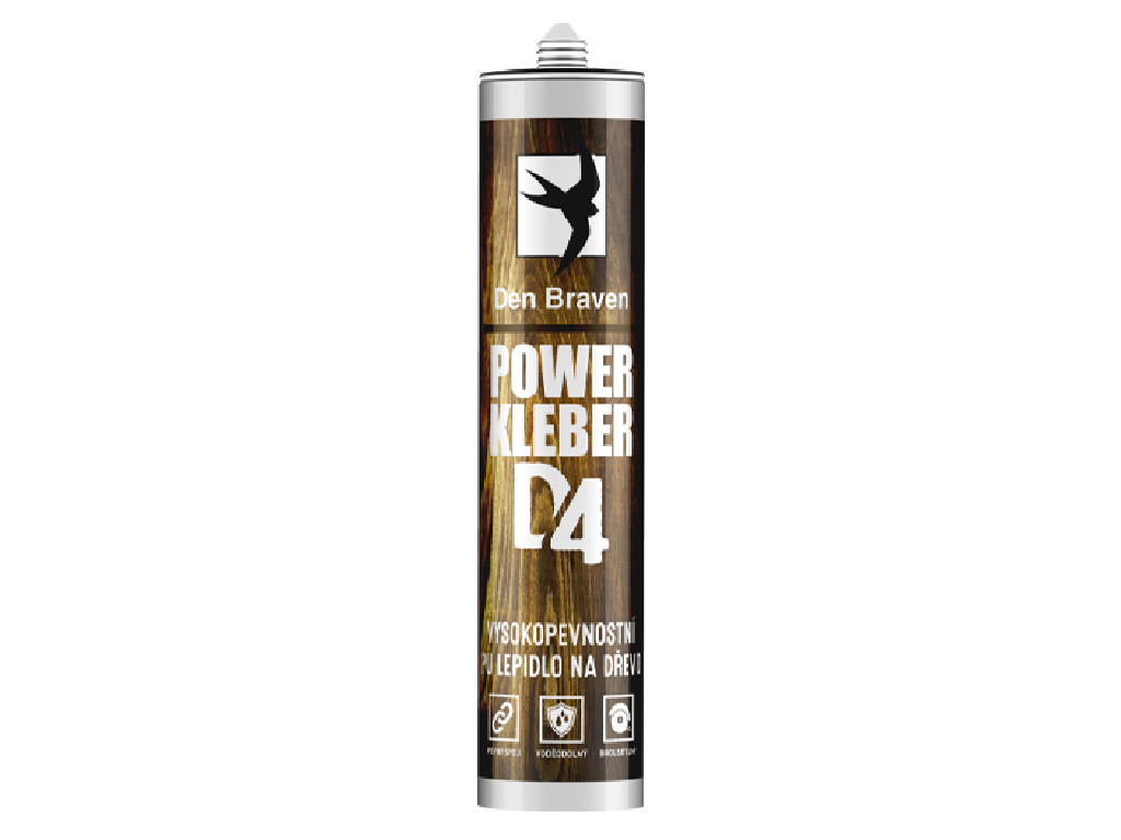 Lepidlo POWER KLEBER (PU, D4), Deň Braven