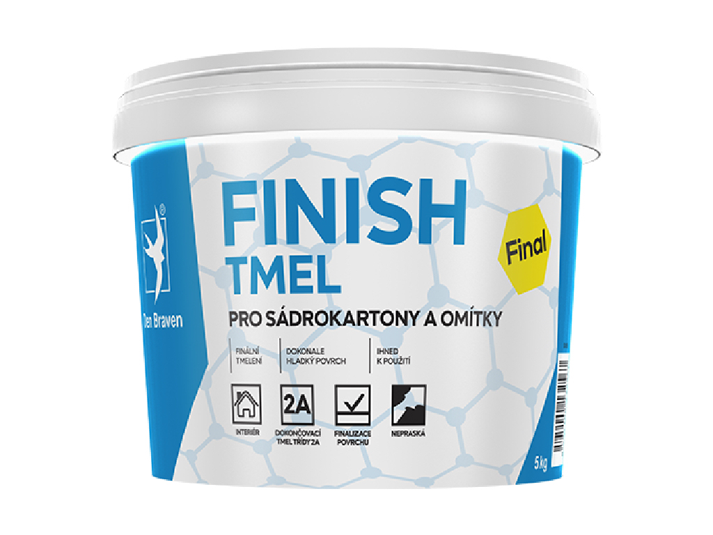 Tmel finish na sadrokartóny, Den Braven