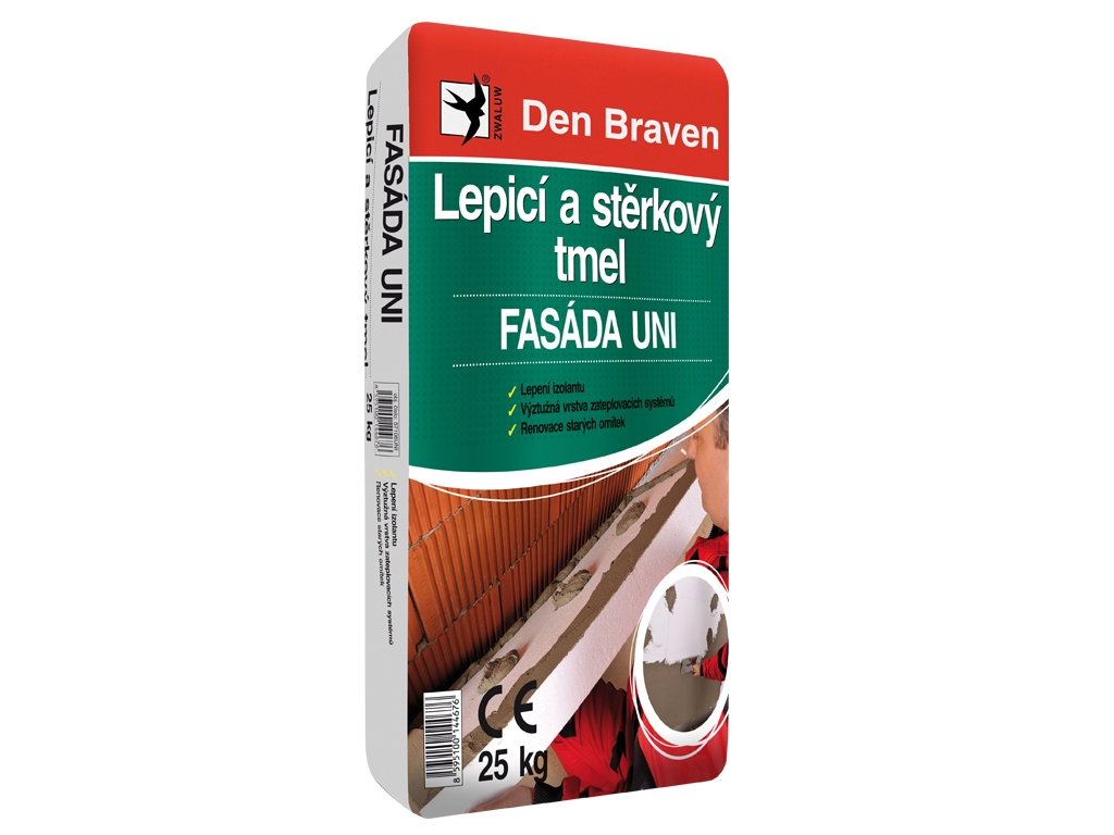 Tmel lepiaci a stierkový FASÁDA UNI, Den Braven