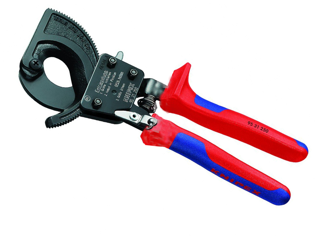 Kliešte na kábel, izol. 1000V, Knipex