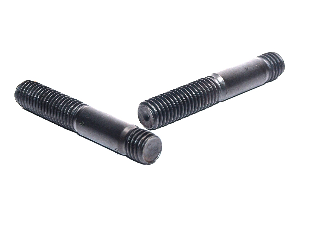 Skrutka závrtná do ocele, DIN 938, pevnosť 5.8, jemný závit, bez povrchovej úpravy
