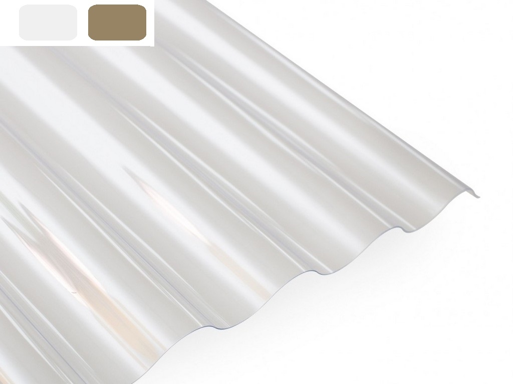 Doska strešná z PVC - vlna