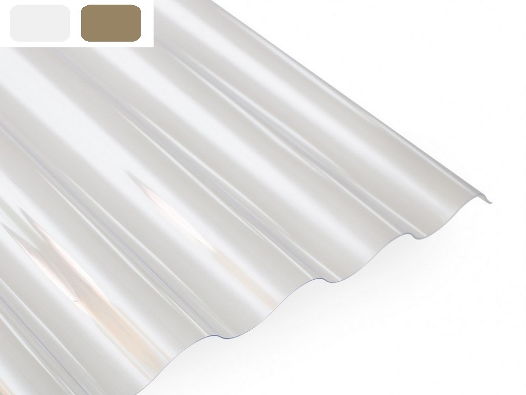 Doska strešná z PVC - profil Guttapral