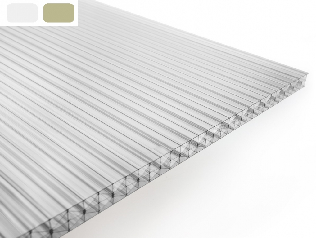 Doska strešná polykarbonátová komôrková, DUAL STRONG 20 mm