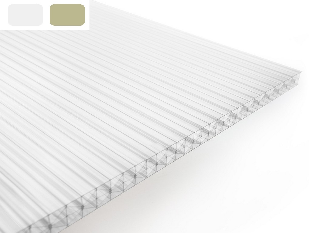 Doska strešná polykarbonátová komôrková, DUAL STRONG 25 mm