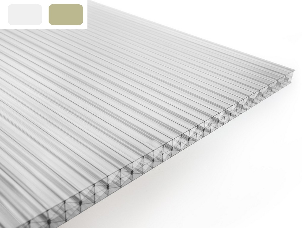 Doska strešná polykarbonátová komôrková, DUAL LT 32 mm