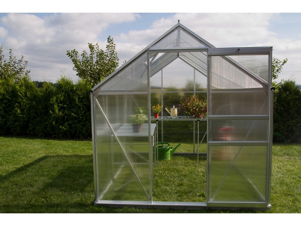 Skleník VITAVIA CALYPSO so základňou, LanitPlast
