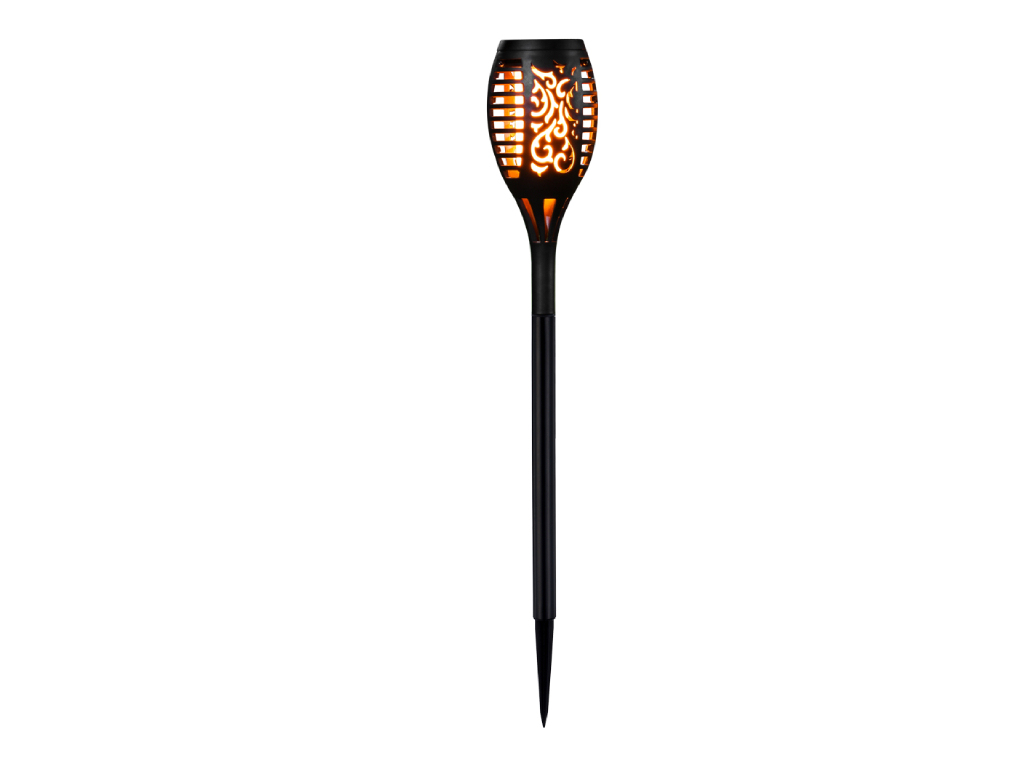 Svietidlo pochodeň solárne, sada 4 ks, Garden King