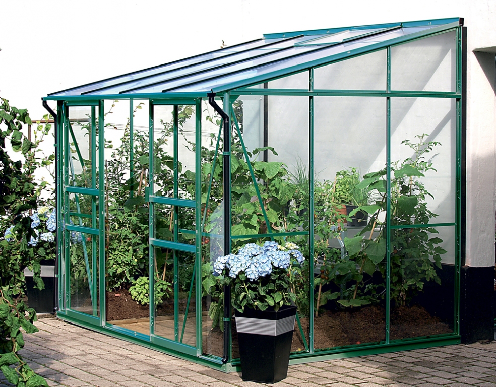 Skleník VITAVIA IDA polykarbonátový hr. 6 mm, zelený, LanitPlast