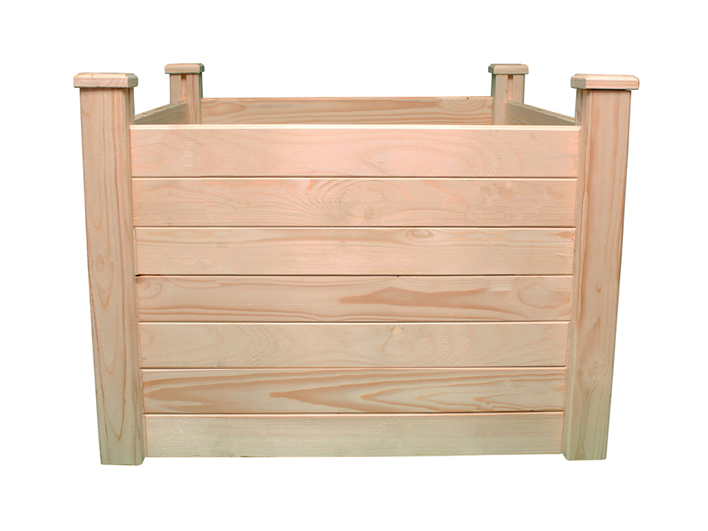 Záhon vyvýšený drevený, LanitPlast HOLZKISTE