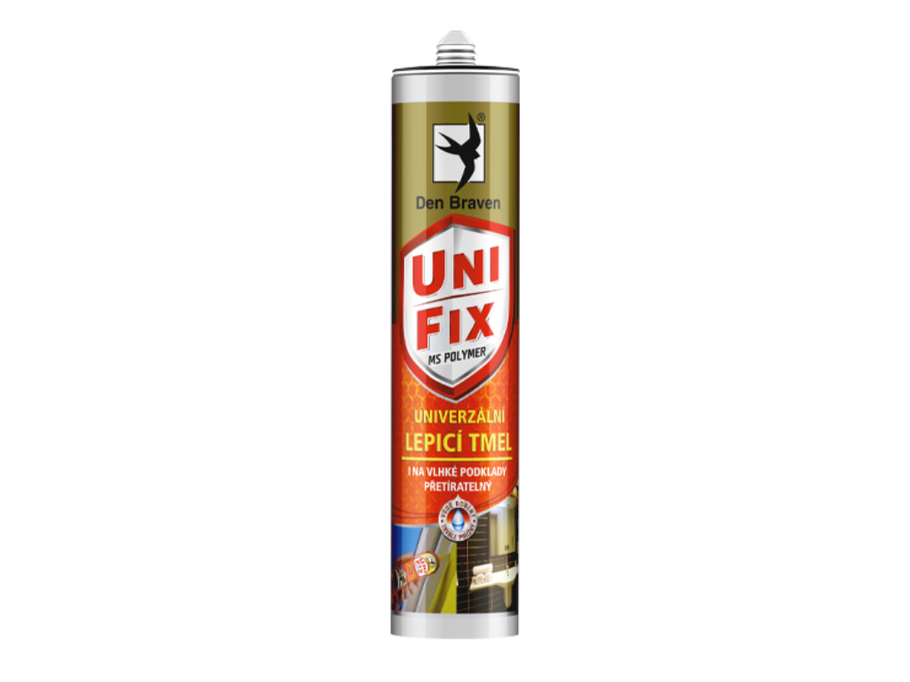 MS UNIFIX na lepenie a tmelenie, Den Braven