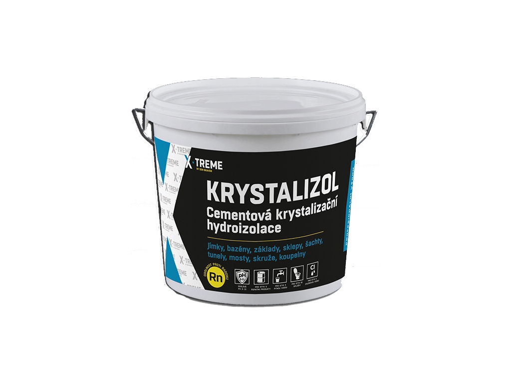 Hydroizolácia hĺbková Kryštalizol, Den Braven