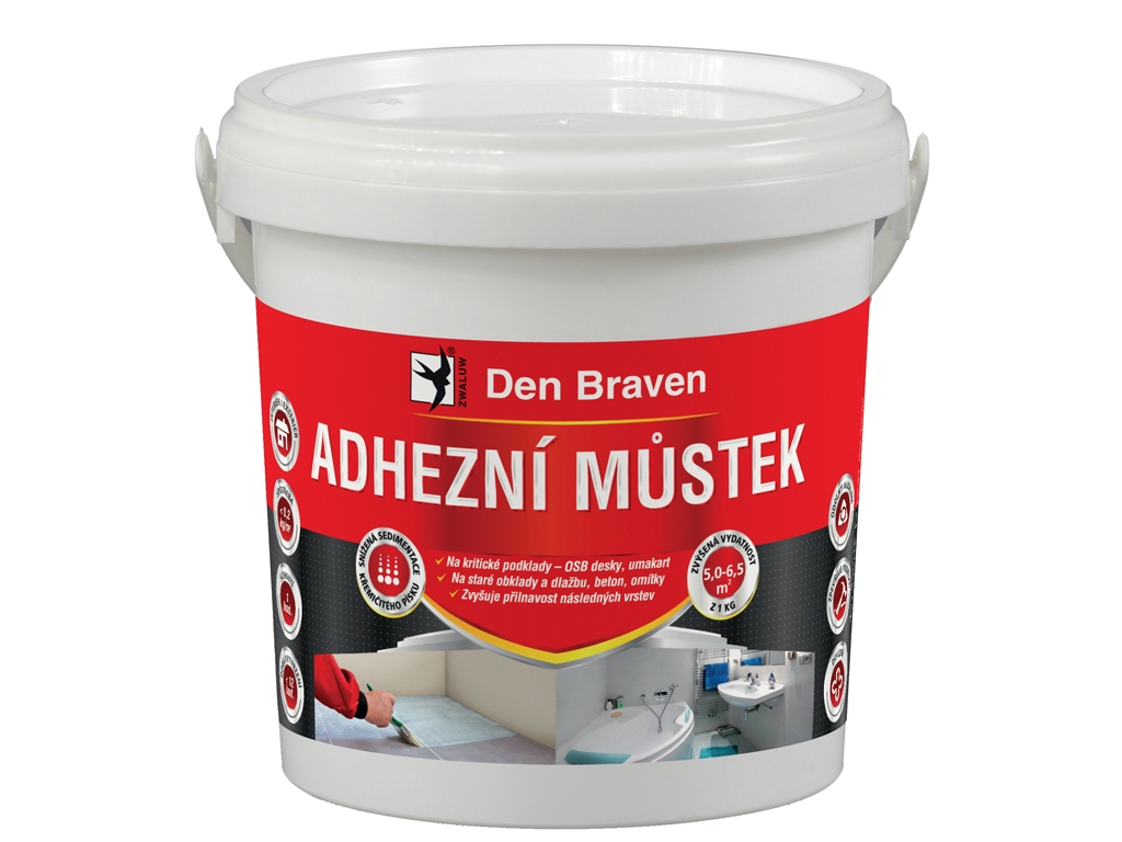 Mostík adhézny, Den Braven