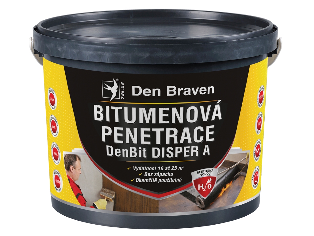 Penetrácia bitúmenová DenBit DISPER A, Den Braven