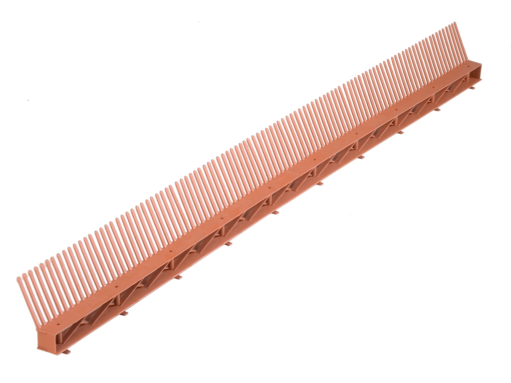 Hrebeň odkvapový s ventilačnou mriežkou COMB VENTI, Den Braven