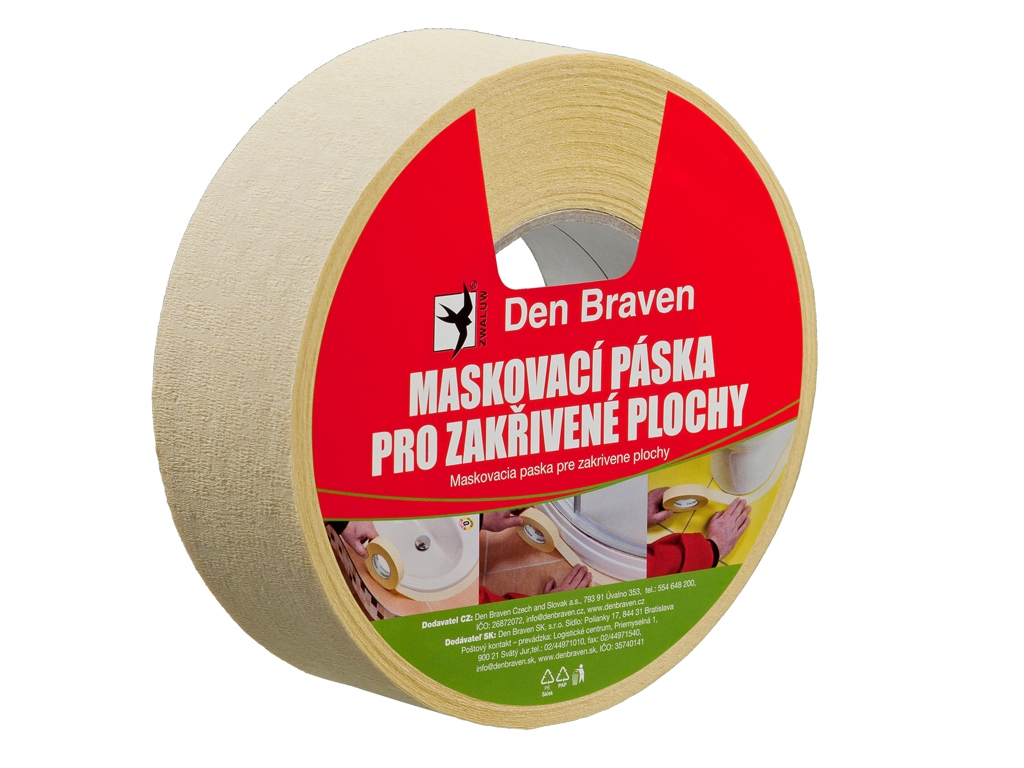 Páska maskovacia pre zakrivené plochy, Den Braven